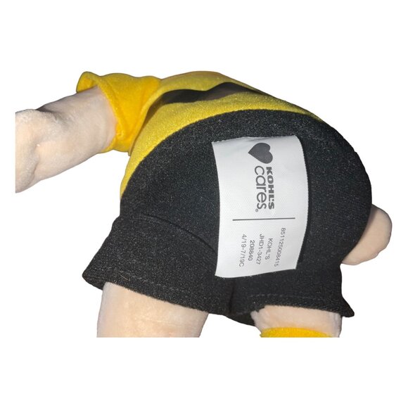 Kohls Cares Charlie Brown Plush Doll Peanuts Collection 16" Soft Toy - Picture 5 of 9